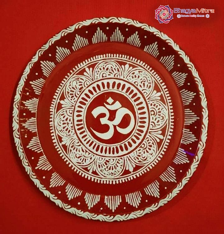 Aipan Art Pooja Thali